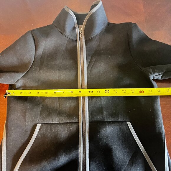 The North Face Womens Black Full-Zip High-Low Hem Jacket Size S - Picture 5 of 9